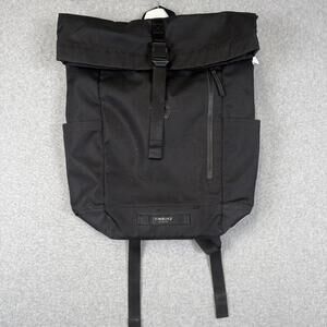 Timbuk2 Tuck Pack - Roll Top, Water-Resistant Laptop Backpack, Eco Black